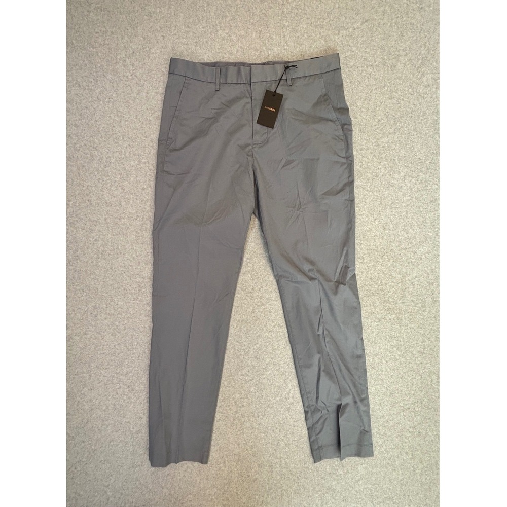 Bonobos Stretch Weekday Warrior Slim Fit Chinos Grey 33x32 BWB00288S1437G